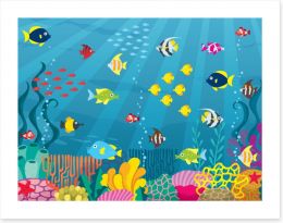 Under The Sea Art Print 96305872