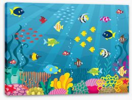 Under The Sea Stretched Canvas 96305872