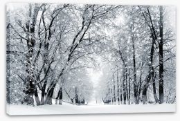 Magical snowstorm Stretched Canvas 96588835