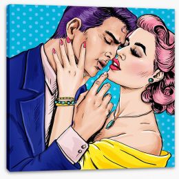 Pop Art Stretched Canvas 96951735