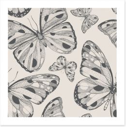 Butterflies Art Print 96953654