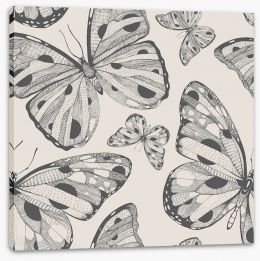 Butterflies Stretched Canvas 96953654