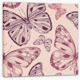 Butterflies Stretched Canvas 96961103