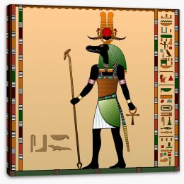 Egyptian Art Stretched Canvas 97445871