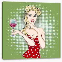 Pop Art Stretched Canvas 98027076