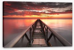 Jetty Stretched Canvas 98473846