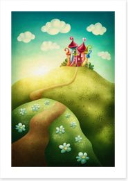 Fairy Castles Art Print 98557886