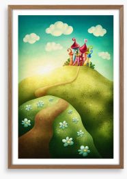 Fairy Castles Framed Art Print 98557886