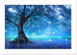 The fairy tree Art Print 98859599