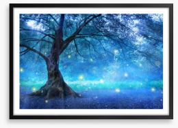 The fairy tree Framed Art Print 98859599