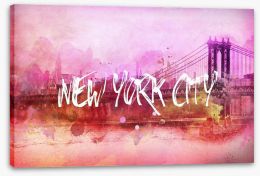 New York Stretched Canvas 98951977