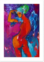 The dance of seduction Art Print 99253348