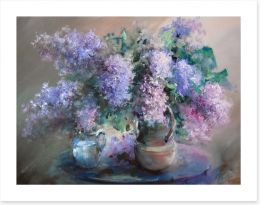 Lilac in the jugs Art Print 99821567