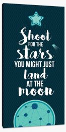 Shoot for the stars Stretched Canvas AA00028