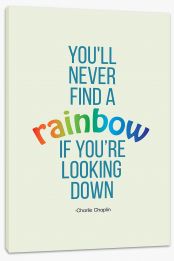 Find a rainbow Stretched Canvas AA00114