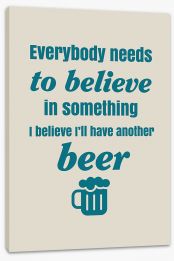 Believe in beer