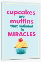 Miracle muffins Stretched Canvas AA00169