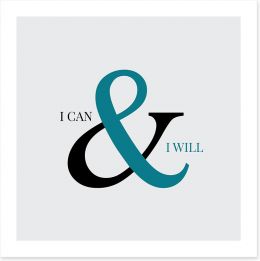 Can and will Art Print AA00173
