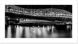 Webb Bridge at night Art Print FB0014
