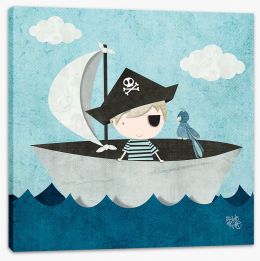 All aboard the pirate ship Stretched Canvas KB0001