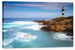 Ribadeo lighthouse Stretched Canvas SL0038