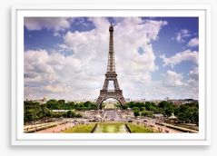 Paris in the summer Framed Art Print 100671879