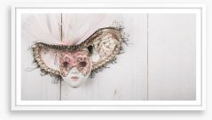 Masquerade mask Framed Art Print 101081602