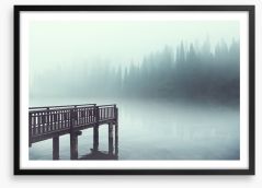 Into the abyss Framed Art Print 102025945