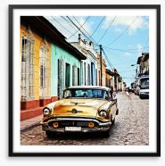 Vintage Cuba Framed Art Print 102151065