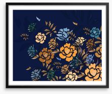 Floral Framed Art Print 102342898