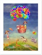 Balloons Art Print 102411925