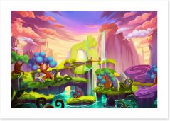 Magical Kingdoms Art Print 103505056