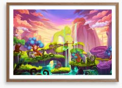 Magical Kingdoms Framed Art Print 103505056