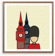 London icons Framed Art Print 104319201