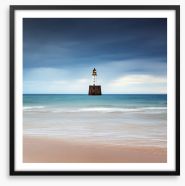 Rattray Head lighthouse Framed Art Print 106034740
