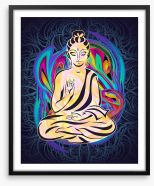 The spirit of Buddha Framed Art Print 106099529