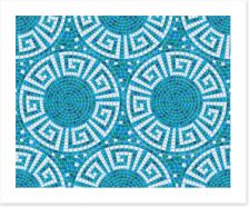 Mosaic Art Print 106332278