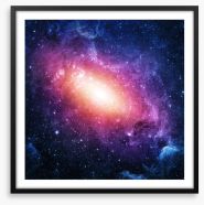 Stellar storm Framed Art Print 106681680