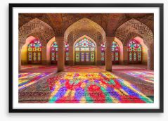 The Pink Mosque Framed Art Print 108650165
