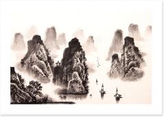 Chinese Art Art Print 109279582