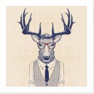 Bigwig deer Art Print 110031788