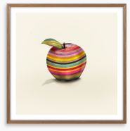 Groovy apple Framed Art Print 113727468