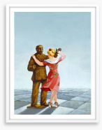 Dancing queen Framed Art Print 113813498