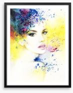 Fashionista Framed Art Print 114312386