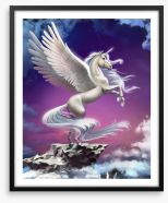 The last unicorn Framed Art Print 115641440