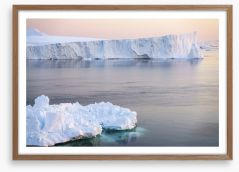 Glaciers Framed Art Print 116499864