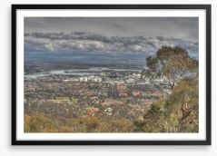 Clouds over Canberra Framed Art Print 1165676
