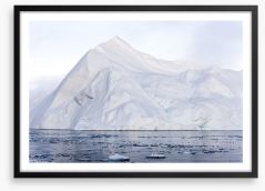 Glaciers Framed Art Print 116737001