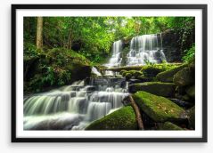Phu Tub Berk waterfall Framed Art Print 116886835