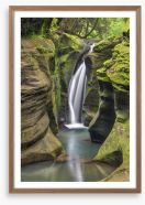 Waterfalls Framed Art Print 117225558